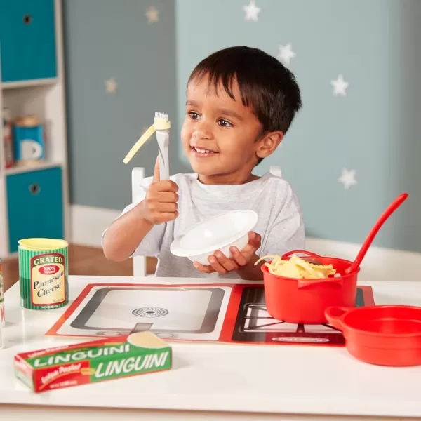 imageMelissa ampamp Doug Prepare ampamp Serve Pasta Play Food Set