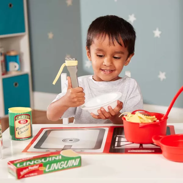 imageMelissa ampamp Doug Prepare ampamp Serve Pasta Play Food Set
