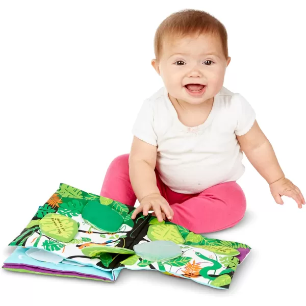 imageMelissa ampamp Doug Soft Activity Baby Book  The Wonderful World of Peekaboo Lift The Flap Busy Book For Toddlers Sensory Toys For Babies And Toddlers