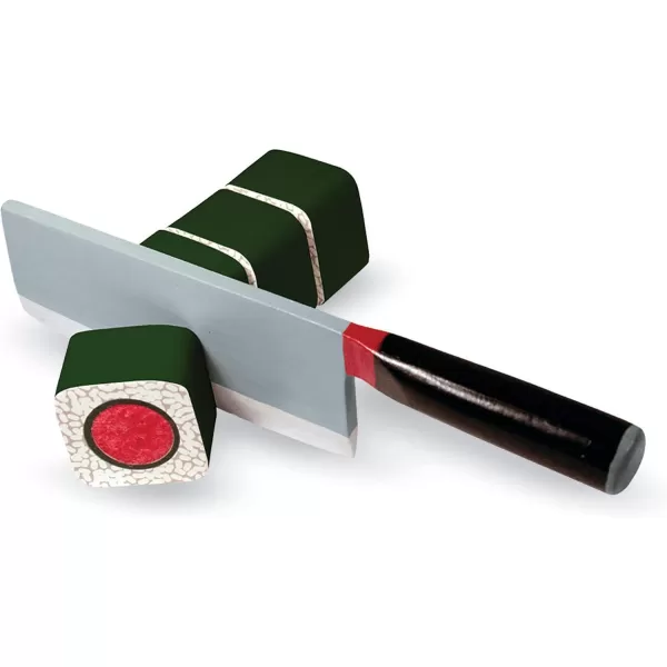 imageMelissa ampamp Doug Sushi Slicing Play Food Set  Pretend Play Kitchen Toys Wooden Sushi Food For Play Pretend Sushi For Kids Ages 3