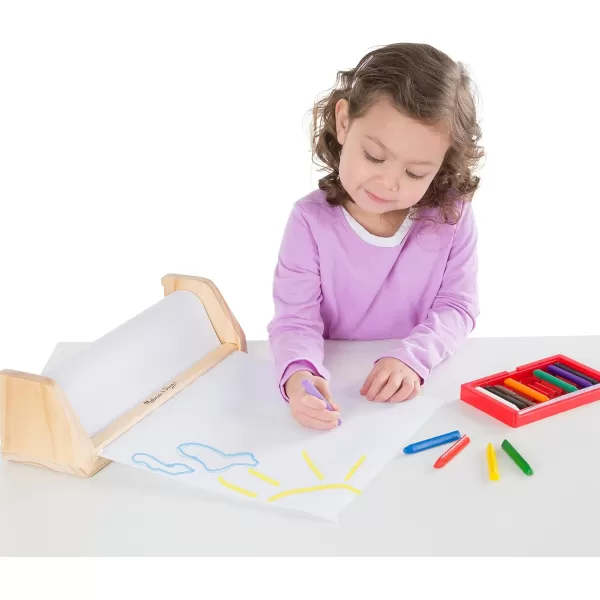 imageMelissa ampamp Doug Tabletop Easel Paper Roll 12 inches x 75 feet 3Pack