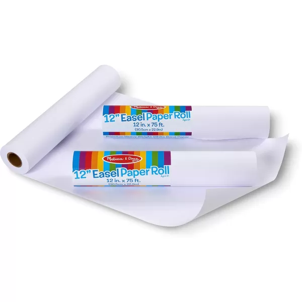 imageMelissa ampamp Doug Tabletop Easel Paper Roll 12 inches x 75 feet 3Pack