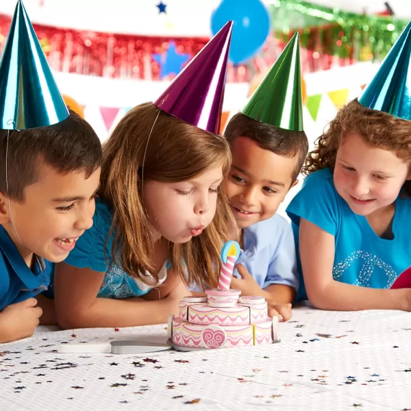 imageMelissa ampamp Doug TripleLayer Party Cake Wooden Play Food Set  Birthday Cake Pretend Food Play Set For Toddlers Kids Ages 3English Only