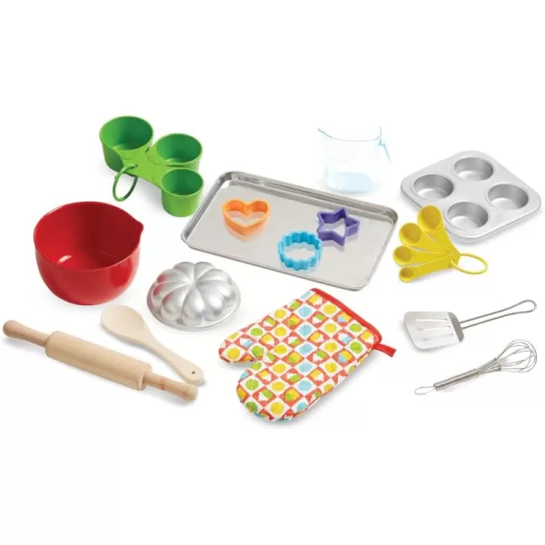 imageMelissa ampamp Doug Baking Play Set 20 pcs  Play Kitchen Accessories