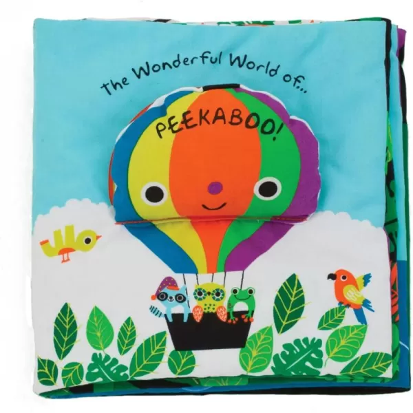 imageMelissa ampamp Doug Soft Activity Baby Book  The Wonderful World of Peekaboo Lift The Flap Busy Book For Toddlers Sensory Toys For Babies And Toddlers