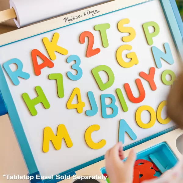 imageMelissa ampamp Doug Deluxe Magnetic Letters and Numbers Set With 89 Wooden Magnets  Alphabet Letter Magnets Number Magnets Learning Toys For Preschoolers And Kids Ages 3