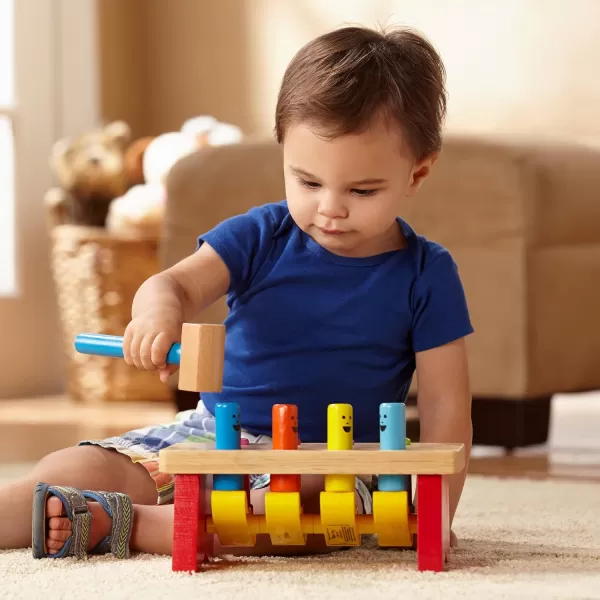 imageMelissa ampamp Doug Geometric Stacker  Wooden Educational Toy  Shape Sorter And Stacking Toy Stacking Tower Toy For Babies Toddlers And Kids Ages 2 Multicolor PlaysetsGeometric