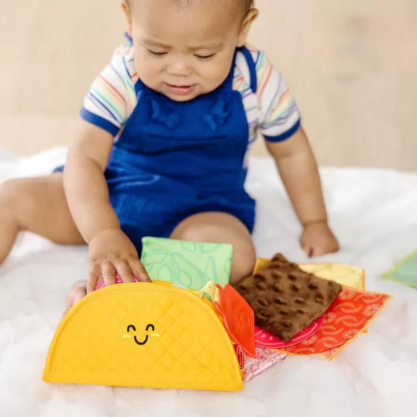 imageMelissa ampamp Doug MultiSensory Soft Taco Fill ampamp Spill Infant Toys For Babies Baby Toys For Ages 6 Months And Older