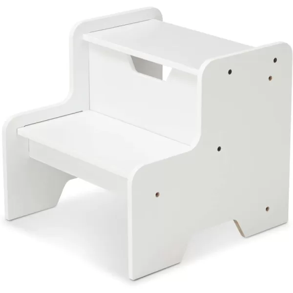 imageMelissa ampamp Doug Kids Wooden Step Stool  Light Natural FinishWhite