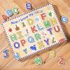 imageMelissa ampamp Doug Wooden Alphabet Sound Puzzle  Wooden Puzzle with Sound Effects 26 pcs  FSC Certified