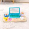 imageMelissa ampamp Doug Wooden Work ampamp Play Desktop Activity Board Infant and Toddler Sensory Toy  FSC Certified121 x 91 x 255