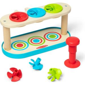 imageMelissa ampamp Doug Match ampamp Push Spinning Tops Developmental Skills Toy for Girls and Boys 2  FSC Certified