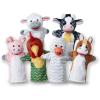 imageMelissa ampamp Doug Barn Buddies Hand Puppets Set of 6 Cow Sheep Horse Duck Chicken PigBarn Buddies