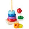 imageMelissa ampamp Doug Rainbow Stacker Wooden Ring Educational Toy  Wooden Rainbow Stacking Rings Baby Toy Stacker Toys For Infants And Toddlers