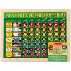 imageMelissa ampamp Doug Deluxe Wooden Magnetic Responsibility Chart With 90 MagnetsChart