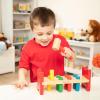 imageMelissa ampamp Doug Deluxe Wooden PoundAPeg Toy With Hammer  FSC CertifiedStandard
