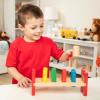 imageMelissa ampamp Doug Deluxe Wooden PoundAPeg Toy With Hammer  FSC CertifiedStandard