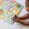 imageMelissa ampamp Doug Hide and Seek Wooden Activity Board With Wooden MagnetsRetail Version