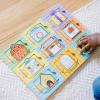 imageMelissa ampamp Doug Hide and Seek Wooden Activity Board With Wooden MagnetsRetail Version