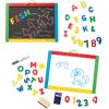 imageMelissa ampamp Doug Magnetic Chalkboard and DryErase Board With 36 Magnets Numbers and Uppercase Letters Chalk Eraser and DryErase Pen Letters And Numbers Learning Toys Chalk Board
