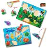 imageMelissa ampamp Doug Magnetic Wooden Puzzle Game Set Fishing and Bug Catching  Magnetic Games Chunky Animal Puzzles For Toddlers And Kids Ages 3