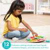 imageMelissa ampamp Doug Shape Sorting Clock  Wooden Educational Toy