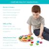 imageMelissa ampamp Doug Shape Sorting Clock  Wooden Educational Toy