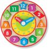 imageMelissa ampamp Doug Shape Sorting Clock  Wooden Educational Toy