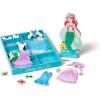 imageMelissa ampamp Doug Disney Princess Tiana Magnetic DressUp Wooden Doll Pretend Play Set 30 pcs  FSC CertifiedAriel