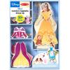imageMelissa ampamp Doug Disney Princess Tiana Magnetic DressUp Wooden Doll Pretend Play Set 30 pcs  FSC CertifiedBelle