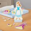 imageMelissa ampamp Doug Disney Princess Tiana Magnetic DressUp Wooden Doll Pretend Play Set 30 pcs  FSC CertifiedBelle