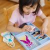 imageMelissa ampamp Doug Disney Princess Tiana Magnetic DressUp Wooden Doll Pretend Play Set 30 pcs  FSC CertifiedBelle