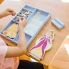 imageMelissa ampamp Doug Disney Princess Tiana Magnetic DressUp Wooden Doll Pretend Play Set 30 pcs  FSC CertifiedBelle
