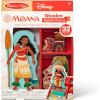 imageMelissa ampamp Doug Disney Princess Tiana Magnetic DressUp Wooden Doll Pretend Play Set 30 pcs  FSC CertifiedMoana
