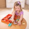 imageMelissa ampamp Doug Disney Princess Tiana Magnetic DressUp Wooden Doll Pretend Play Set 30 pcs  FSC CertifiedMoana