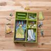 imageMelissa ampamp Doug Disney Princess Tiana Magnetic DressUp Wooden Doll Pretend Play Set 30 pcs  FSC CertifiedTiana