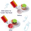 imageMelissa ampamp Doug Flip ampamp Fry Grill Play Set with Water Wow Color Reveal Play Food Preschool Toy Ages 3