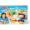 imageMelissa ampamp Doug Make and Bake Pies Pretend Play Food Set and Wooden Oven with Squishy Dough for Ages 3  FSC Certified