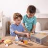 imageMelissa ampamp Doug Make and Bake Pies Pretend Play Food Set and Wooden Oven with Squishy Dough for Ages 3  FSC Certified
