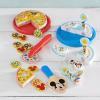 imageMelissa ampamp Doug Mickey Mouse Wooden Pizza and Birthday Cake Set 32 pcs  Play Food