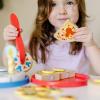 imageMelissa ampamp Doug Mickey Mouse Wooden Pizza and Birthday Cake Set 32 pcs  Play Food