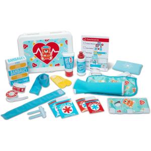imageMelissa ampamp Doug Get Well First Aid Kit Play Set  25 Toy Pieces