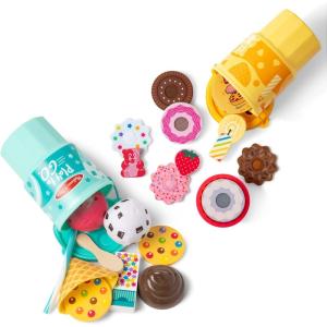 imageMelissa ampamp Doug Play to Go 2Pack Cake and Cookies and Ice Cream Play Food Travel Toys for Boys and Girls 3