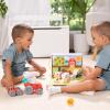 imageMelissa ampamp Doug Blockables Farm and Farm Friends 2Pack Bundle Connectable Wooden Building Blocks Preschool Play Set Toy