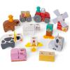 imageMelissa ampamp Doug Blockables Farm and Farm Friends 2Pack Bundle Connectable Wooden Building Blocks Preschool Play Set Toy