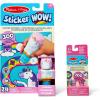 imageMelissa ampamp Doug Sticker Wow Purple Unicorn Bundle 24Page Activity Pad Stamper 500 Stickers Arts and Crafts Fidget Toy Collectible CharacterUnicorn