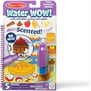 imageMelissa ampamp Doug Scented Water Wow Reusable WaterReveal Coloring Activity Pad Travel Toy  FruitTreats