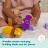 imageMelissa ampamp Doug Blockables Safari Snap and Play Mix and Match Connectable Wooden Building Blocks Play Set Toy for Preschool Boys and Girls 34 Pcs
