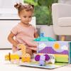 imageMelissa ampamp Doug Blockables Safari Snap and Play Mix and Match Connectable Wooden Building Blocks Play Set Toy for Preschool Boys and Girls 34 Pcs