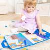 imageMelissa ampamp Doug Ms Rachel What to Wear Felt Activity Board TakeAlong Preschool Learning Toy for Boys and Girls  FSC Certified